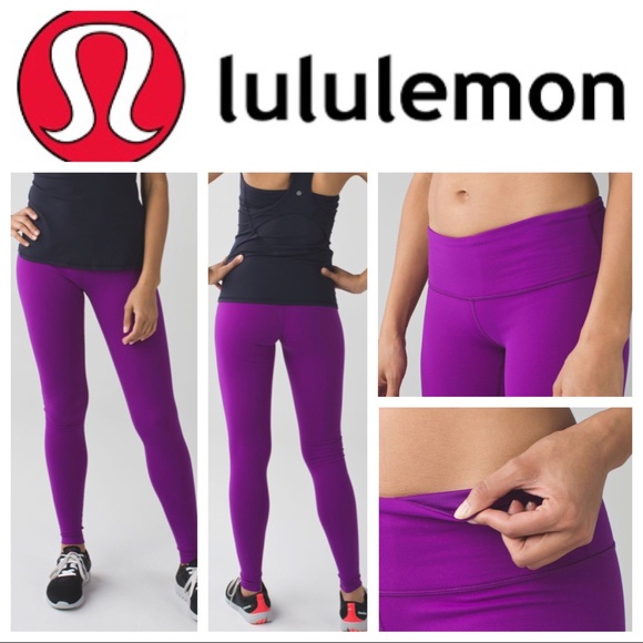 lululemon athletica Pants - Lululemon NWT Tender Violet Wunder Under - Sz 6